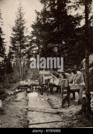 Dans Wasserschöpfwerk Seissera Haus der kgl. ung. Landsturminfanteriebataillon 1-7, aufgenommen am 3.6.1916 (BildID) 15474718 Banque D'Images