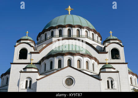 Eglise de Saint Sava, Belgrade, Serbie Banque D'Images