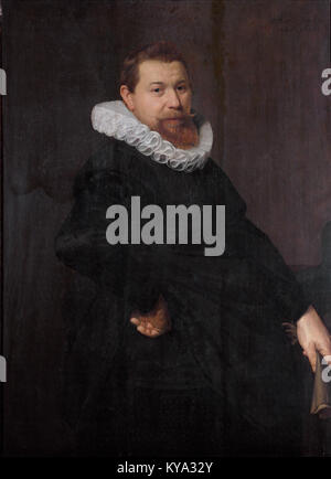 Portrait d'un homme inconnu, par Nicolaes Eliasz Pickenoy Banque D'Images