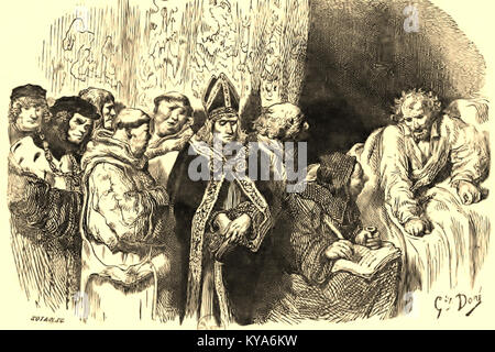 Mort de Rabelais, par Gustave Doré