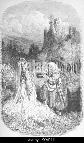 Un extrait des « nouveaux contes de fées » de Ségur présente un conte de fées français, illustrant la tradition narrative et littéraire du XIXe siècle pour les enfants. Banque D'Images