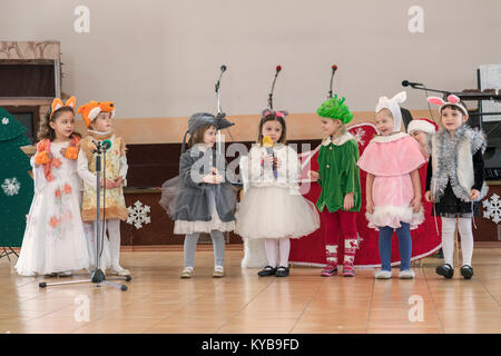 Kiev, Ukraine, le 12 décembre 2017 Maison de l'enfant en maternelle Banque D'Images