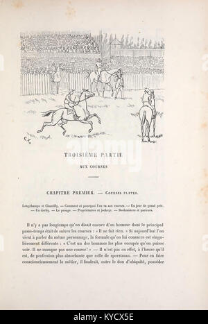 Une image de la page 303 montrant un cheval à Paris, illustrant son rôle dans les transports et l'histoire culturelle parisienne au XIXe siècle. Banque D'Images