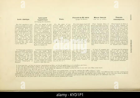 Petit de Julleville - Histoire de la langue et de la littérature française, t. 1, 1896, p. 116 Banque D'Images