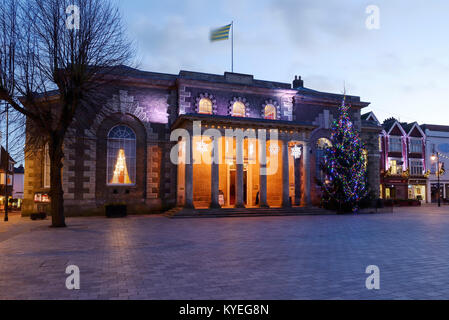 Conseil de ville de Salisbury et Guildhall immeuble de bureaux dans le centre-ville de Salisbury, Royaume-Uni Banque D'Images