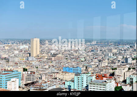 La HAVANE, CUBA, le 11 mai 2009. Une vue aérienne de La Havane, Cuba, le 11 mai 2009. Banque D'Images