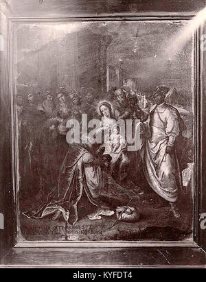 Brahekyrkan, ou église de Brahe, est une église de style Renaissance située sur l'île de Visingsö dans le lac Vättern, en Suède. Construit en 1636 sur le site de l'église médiévale de Ströja, il a été construit par le comte Magnus Brahe. L'église est connue pour son intérieur orné et sert à la fois de lieu de culte et de musée. Banque D'Images