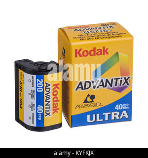 Fort de film Kodak Advantix de taille APS Banque D'Images