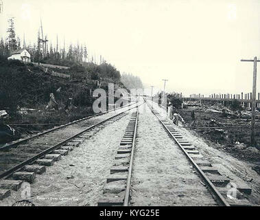 Gardner Bay Port, Everett, Washington, Octobre 1891 (LAROCHE 278) Banque D'Images