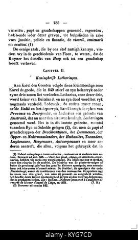 Publications de la société d'archéologie dans le duché de Limbourg, vol 001 p 235 Banque D'Images