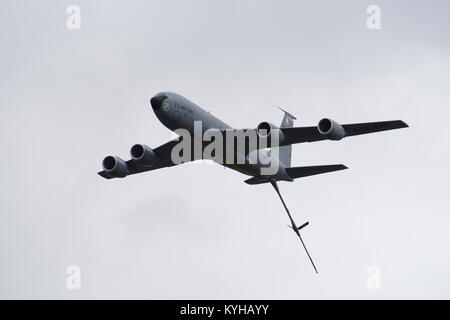 Boeng KC-135 Stratotanker, riat, RAF Fairford, Gloucestershire, Angleterre, Royaume-Uni. Banque D'Images