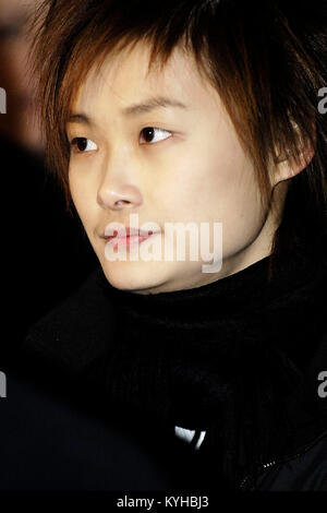 Li Yuchun - aka Chris Lee - chinois 'Super Girl' singer photographié à Londres UK - 26 Jan 2006. Crédit photo : George Chin/IconicPix Banque D'Images