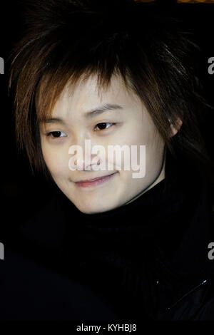 Li Yuchun - aka Chris Lee - chinois 'Super Girl' singer photographié à Londres UK - 26 Jan 2006. Crédit photo : George Chin/IconicPix Banque D'Images