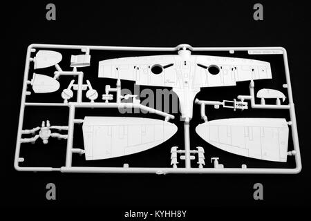 Maquette Airfix Spitfire Banque D'Images