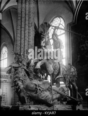 Storkyrkan (église Saint-Nicolas) à Stockholm, Suède, est une église gothique d'importance historique et architecturale, documentée dans la collection KMB. Banque D'Images