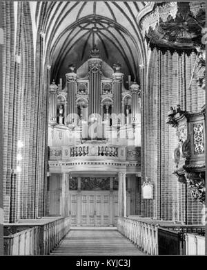 Une photographie de Storkyrkan (église Saint-Nicolas) à Stockholm montre son architecture gothique et son importance historique en tant que monument religieux. Banque D'Images