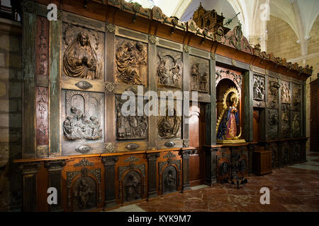 Ronda est une ville espagnole dans la province de Málaga, dans la communauté autonome d'Andalousie, Iglesia de Nuestra Señora de La Merced Banque D'Images