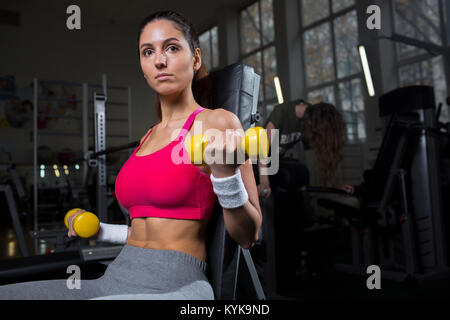 Entraînement sportif Banque D'Images