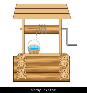 Avec de l’eau Illustration de Vecteur