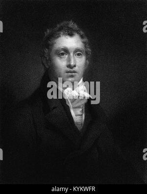 Sir David Brewster KH PRSE FRS FSA FSSA SOURIS (1781-1868) était un physicien britannique, mathématicien, astronome, inventeur, écrivain, historien des sciences, Université d'école, et de prédicateur. Banque D'Images