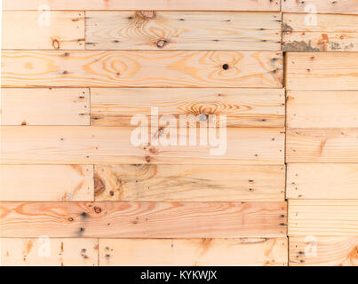 Couleur Beige rustique vieux bois planche wall texture background,piscine chambre toile murale. Banque D'Images