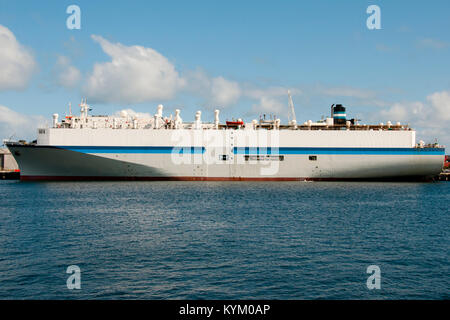 Transporteur de bétail - Navire d'expédition Fremantle - Australie Banque D'Images