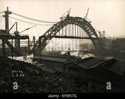 Vue sur le pont Tyne de Gateshead 35851754471 o Banque D'Images