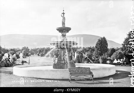 Cimetière, Belfast, Co Antrim 36304373173 o Banque D'Images