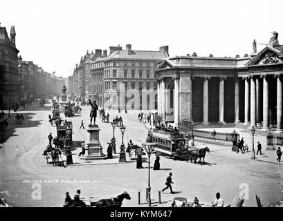 College Green, Dublin City, Co Dublin 36938784044 o Banque D'Images