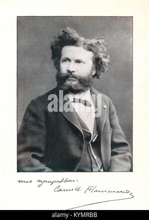 Portrait de Camille Flammarion (1842-1925), astronome 2550780653 o Banque D'Images