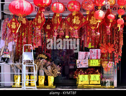 Nouvel An chinois d'articles de décoration pour l'affichage Banque D'Images