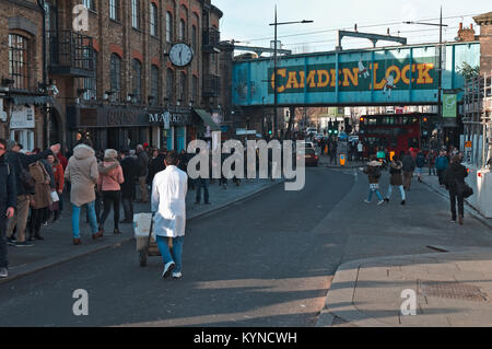 Camden Lock. Camden Town, London, UK Banque D'Images