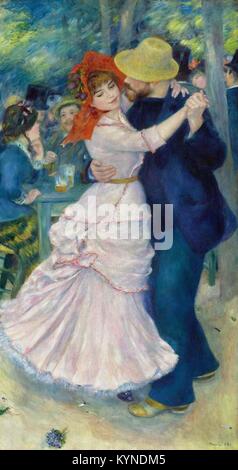 Pierre-Auguste Renoir la danse à Bougival Banque D'Images
