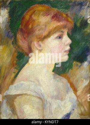 Pierre-Auguste Renoir - Suzanne Valadon Banque D'Images