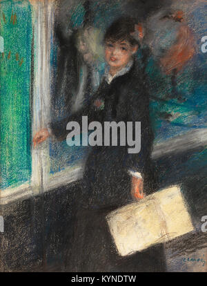 Pierre-Auguste Renoir - La modiste Banque D'Images