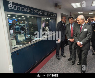 Visites de la délégation suédoise NASA Goddard 34449734785 o Banque D'Images