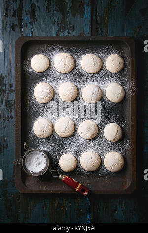 Des biscuits aux amandes Banque D'Images