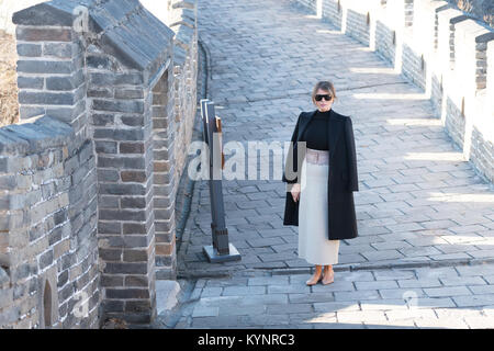 Première Dame Melania Trump se rend en Chine | Novembre 10, 2017 (Photo Officiel de la Maison Blanche par Andrea Hanks) Président'Atout voyage en Asie o 26622521919 Banque D'Images