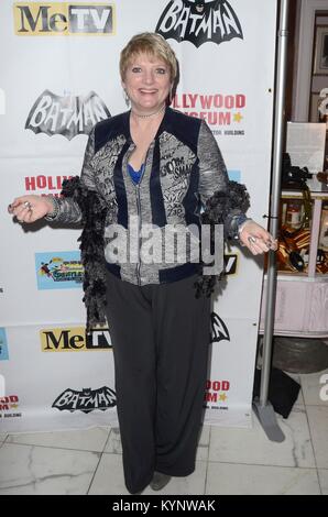 Los Angeles, CA, USA. 10 janvier, 2018. Alison Arngrim aux arrivées pour Batman '66 Ouverture de l'exposition rétrospective, le Musée d'Hollywood, Los Angeles, CA, 10 janvier 2018. Credit : Priscilla Grant/Everett Collection/Alamy Live News Banque D'Images