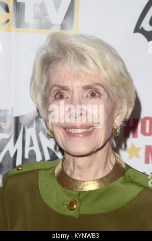 Los Angeles, CA, USA. 10 janvier, 2018. Barbara Rush aux arrivées pour Batman '66 Ouverture de l'exposition rétrospective, le Musée d'Hollywood, Los Angeles, CA, 10 janvier 2018. Credit : Priscilla Grant/Everett Collection/Alamy Live News Banque D'Images