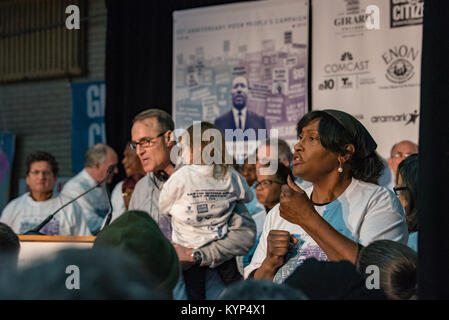 Philadelphie, Pennsylvanie, USA. 15 Jan, 2018. . Le 15 janvier 2018. Crédit : Christopher Fondation Evens/Alamy Live News Banque D'Images