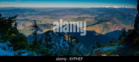 Montagnes Tatra de Velky Choc, Slovaquie Banque D'Images