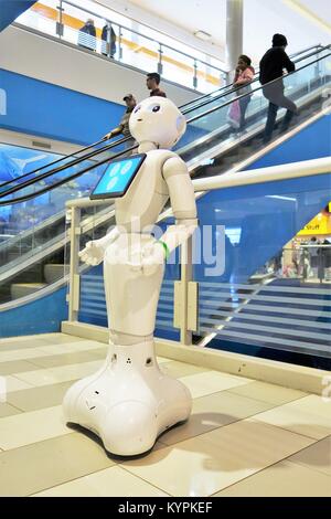 Le robot de poivre, au Mall of America à Bloomington, Minnesota, USA. Banque D'Images