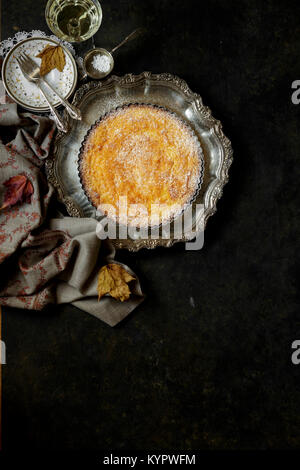 Tarte au citron Banque D'Images