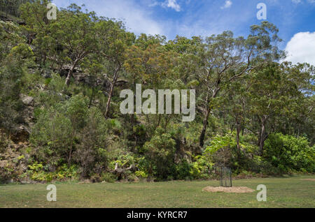Apple Tree Creek de pique-nique dans la région de Ku Ring gai Chase National Park au nord de Sydney, Australie Banque D'Images