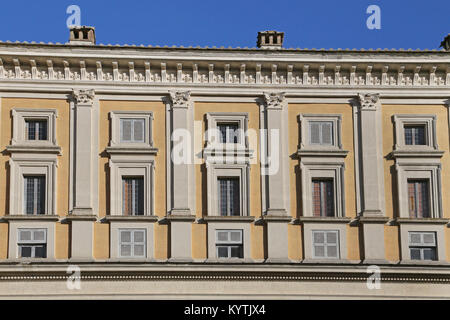 Villa Farnèse (en italien Palazzo Farnese) Caprarola. Banque D'Images