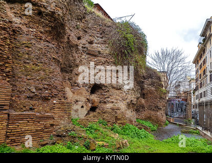 Italie Lazio Rome Iside Temple Banque D'Images