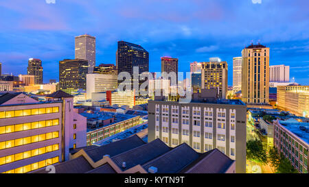 La Nouvelle-Orléans, Louisiane, Etats-Unis skyline Banque D'Images