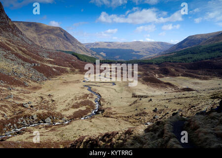 Corrie Fee, Glen Clova, Angus, Scotland Banque D'Images