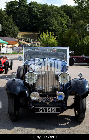 A 1932 Rolls-Royce 20/25 n° de réf GY 1491 à Brooklands Reunion 2015, Weybridge, Surrey Banque D'Images